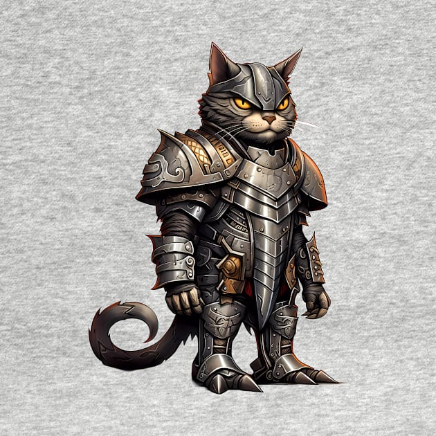 Cat In Armor by Acid_rain